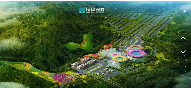 市政园林、小区景观工程网站建设多少钱？