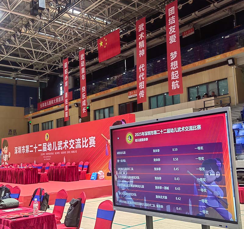 睿芸科技定制报名系统助力深圳幼儿武术赛圆满成功！高效智能管理，让赛事组织全程无忧！